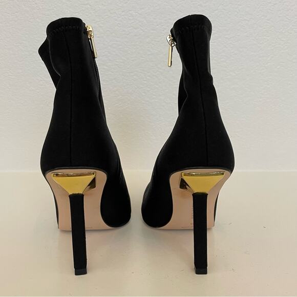 Good American Ankle Shine Neoprene Booties 10 - Picture 6 of 7